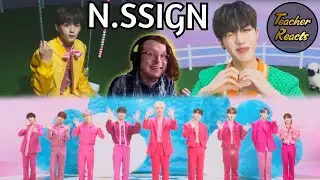 TEACHER REACTS | n.SSign(엔싸인) - 'Love, Love, Love Love Love!' MV