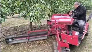 Walnut harvester OB100A, Nut-Picker, Walnusserntemaschine, Nuts and Cider apple harvester