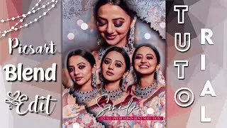Picsart Blend Edit Tutorial❤︎ ||  Picsart Easy Editing Tutorial || Editing tutorial for fanpages