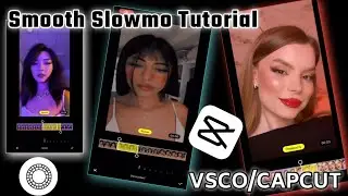 TikTok New Trend Smooth Slowmo Tutorial | VSCO Slow motion trend tutorial