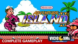 🎮 Adventure Island 2 (Nintendo) Complete Gameplay