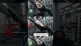 Certo x Errado: veja a diferen&ccedil;a na execu&ccedil;&atilde;o! #fitness #exercicio #certoerrado #treino #dicas