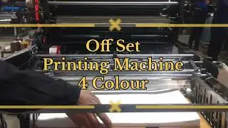 Offset 4 Colour Printing Machine | Smooth & Consistent Output