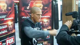 Five Seconds of Erik Koch Shadowboxing (UFC on FOX Media Day)