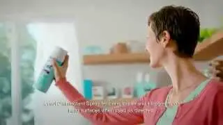 TV Commercial Lysol Disinfectant Spray Air Freshening Start Healthing