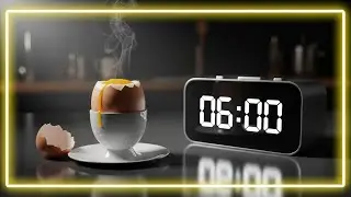 6 Minute Timer ⏱️ 360 Seconds Countdown ⚡ Loud & Clear!