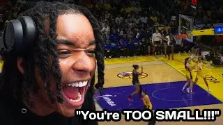ANGEL THEY'RE TOO LITTLE!!! Angel Reese DROPS NEAR TRIPLE-DOUBLE to lead Sky past Sparks | REACTION