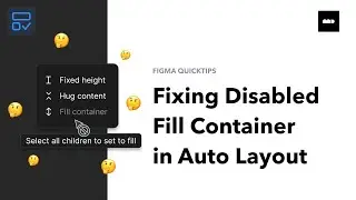 Исправление отключенного &laquo;Заполнить контейнер&raquo; в Figma Auto Layout &mdash; краткое руководство!