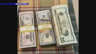 Sheridan police recover $30K in cash for scam victim