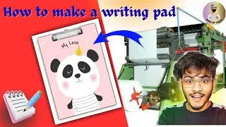 Writing Pad Manufacturing Process || 