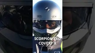 NEW SCORPION EXO COVERT X HELMET