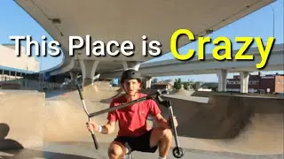 THE BEST SKATEPARK I'VE BEEN TO | Rhodes Skatepark Boise, ID