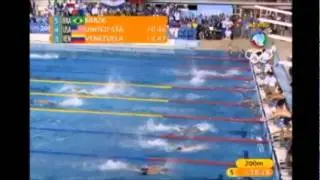 NATAÇÃO BRASIL  É OURO NO REVEZAMENTO