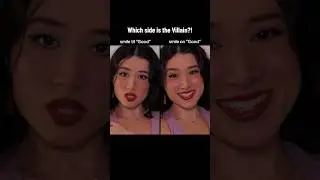 🎬Which side is the Villain?! Acting Challenge, part 2 throwback to how it all started! #acting #tv