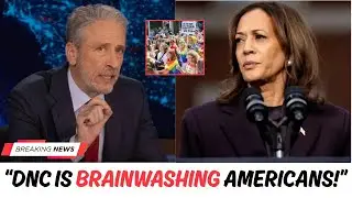 Jon Stewart Hilariously DESTROYS WOKE DNC On Live TV!