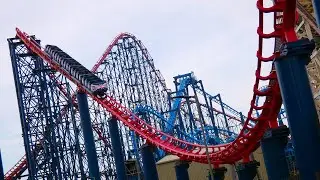 Blackpool Pleasure Beach Pre-Season Testing | Big One, ICON & Skyforce | 5th February 2020