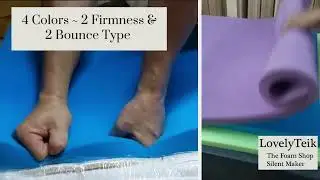 Latex Feel High Density Pure Foam Topper by LovelyTeik The Foam Shop Malaysia