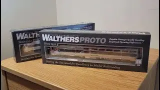 WalthersProto HO Amtrak Viewliner I Sleeper Phase VII & VI Unboxing