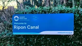 A walk along Ripon canal and the lock keepers house here in Ripon, January 2026 #adventureswithken 