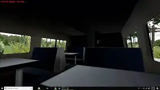 Riding Amtrak Silver Star in Cafe car in Run8