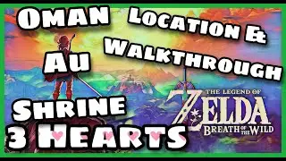 Oman Au Shrine(All Chests)(Magnesis Trial) Safe Route Zelda BOTW