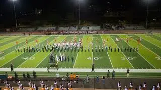 Riverside Poly Band & Color Guard with Gage Middle School Star-Spangled Banner Performance 10/24/25