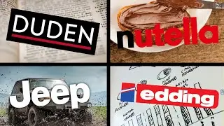 Produkte die wie Marken hei&szlig;en  | Tempo, Nutella & Co.