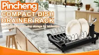 Компактная расширяемая сушилка для посуды Pincheng | Лучшая компактная расширяемая сушилка для по...