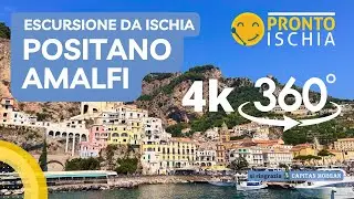 Escursione Positano/Amalfi da Ischia in VR 360&deg; 4K