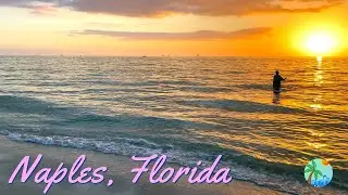 Beach Sunset Walk - Naples, FL