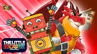 🐉Epic Adventure: The Three Little Robots & the Dragon King 🤖🐉 | Rusty's World for Kids