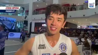 Дэвид Ликауко о победе со счётом 21:14 над Philippines United в лиге 3X3 | GMA Integrated News