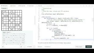 Sudoku Solver - Leetcode 37 - Backtracking - Python