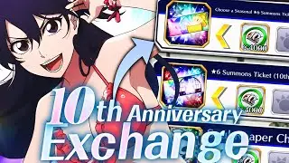 NEW 10TH ANNIVERSARY OCTOBER EXCHANGE SHOP! BEST CHARACTERS TO PICK! Bleach: Brave Souls