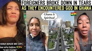 EMOTIONAL‼️🥹 FOREIGNERS BROKE DOWN IN TEARS AFTER ENCOUNTERING GOD IN GHANA 🇬🇭 