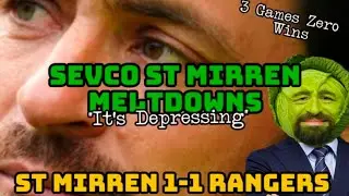 Broken Rangers Fans Tear Into Manager And Players | St Mirren Meltdown 😂🍀#football #rangers #celtic 