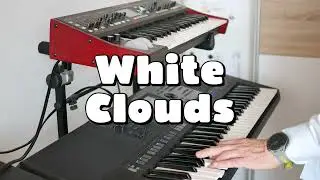 White Clouds - Relaxing Music - Behringer Deepmind 6 Synthesizer And Yamaha PSR-SX700 Keyboard