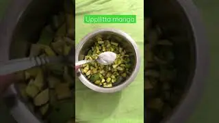 Uppilitta manga | mango recipe malayalam | salted mango pickle