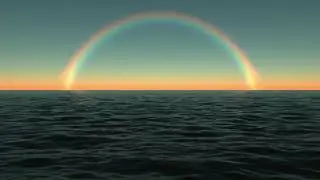 ✅Arco Iris (Rainbow) Full HD Fondo Arco Iris y Mar para tus intros