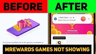 mRewards Game Not Available Problem ||  mRewards Playtime Game Not Show Problem Solved Kaise kare