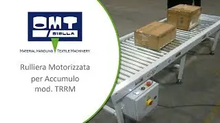Rulliera Motorizzata Accumulo mod. TRRM | OMT BIELLA