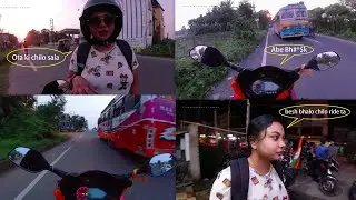 HIGHSPEED Bike RIDING AT National Highway 34 | Idiot drivers on road | #bike #motorcycle #motovlog