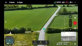 Screen recording: Can DJI Mavic 4 Pro track a bicycle? (Mavic 3 Pro could not)