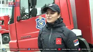 Saida Stršević - jedina žena u Vatrogasno spasilačkom bataljonu Prijepolje