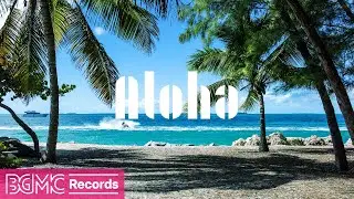 Hawaiian Music Paradise: Tropical Beach Serenity with Calming Ocean Waves