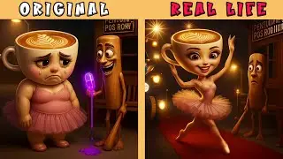 Brainrots Memes Love Transformations | Brainrot Original vs Real life | Brainrot Animation
