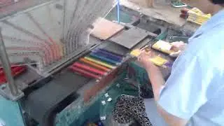 12 color pencils packing machine