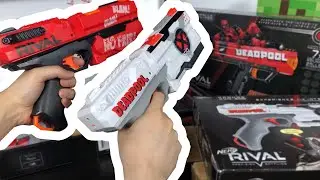All Deadpool NERF Guns (X-Force, Kronos & Apollo Blasters)