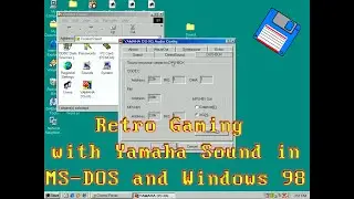 Retro DOS Gaming, Benchmarking, and Sound Setup on a Toshiba Satellite Pro 4300 with Yamaha YMF-744B