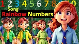 Rainbow Numbers Song | Fun and Educational Counting for Kids